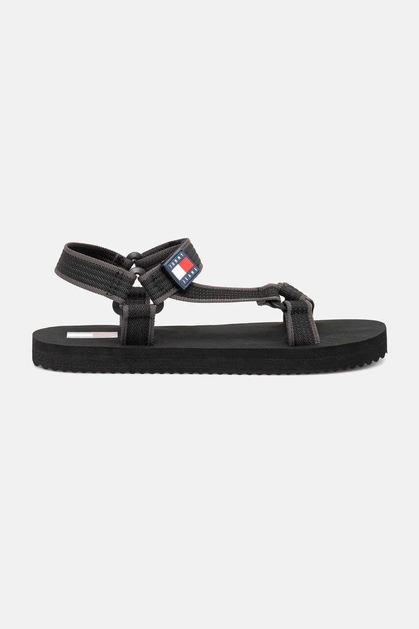 Сандалі Tommy Jeans CASUAL SANDAL чоловічі колір сірий EM0EM01563