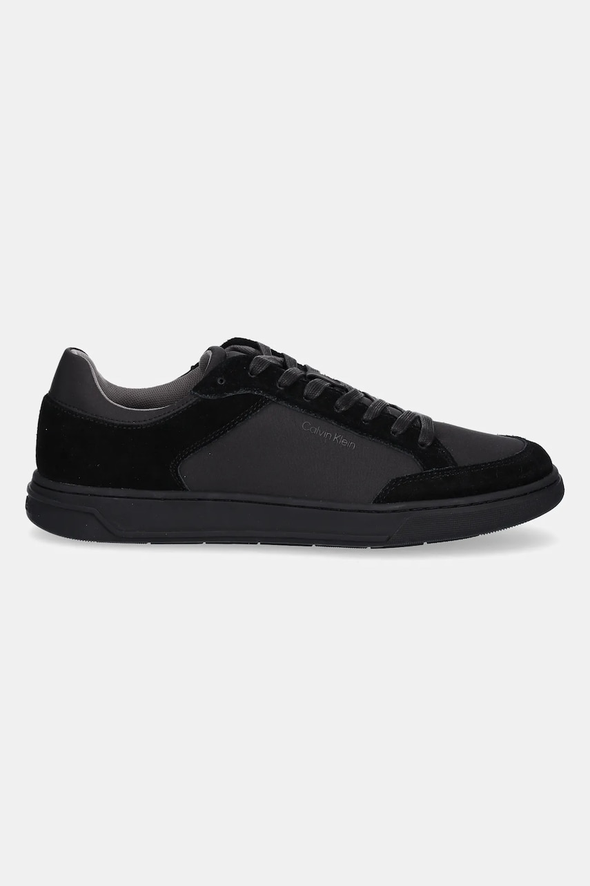 Кросівки Calvin Klein LOW TOP LACE UP REPREVE MIX колір чорний HM0HM01802