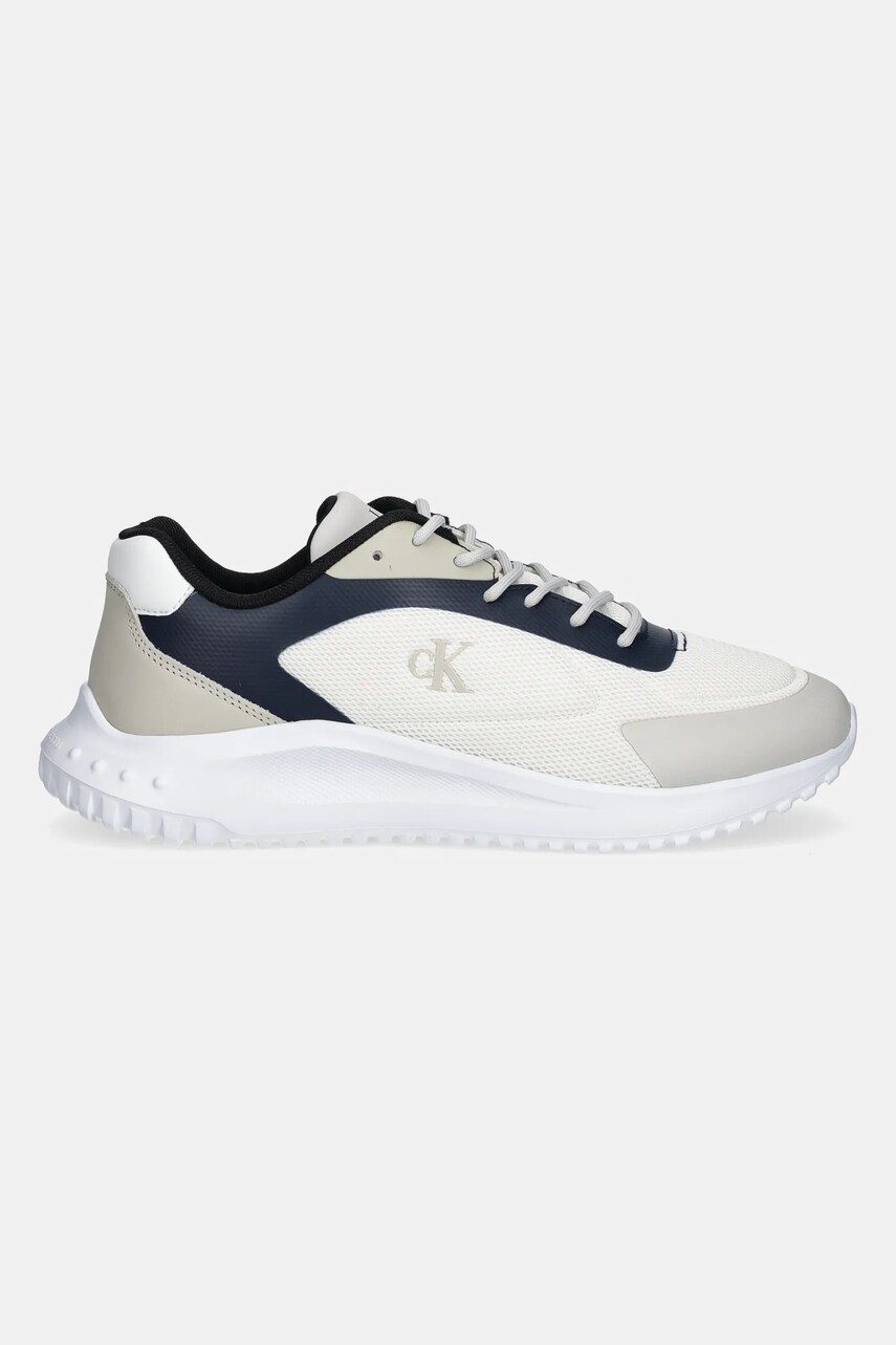 Кросівки Calvin Klein Jeans EVA RUNNER LOW MESH MIX колір білий YM0YM01185
