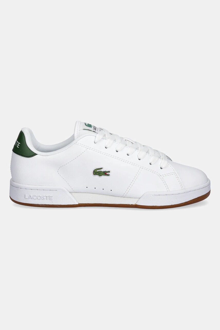 Шкіряні кросівки Lacoste CARNABY CUP чоловічі колір білий 49SMA0036