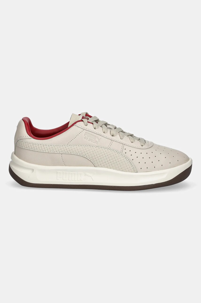 Шкіряні кросівки Puma GV Special Palais Artisan чоловічі колір бежевий 401598