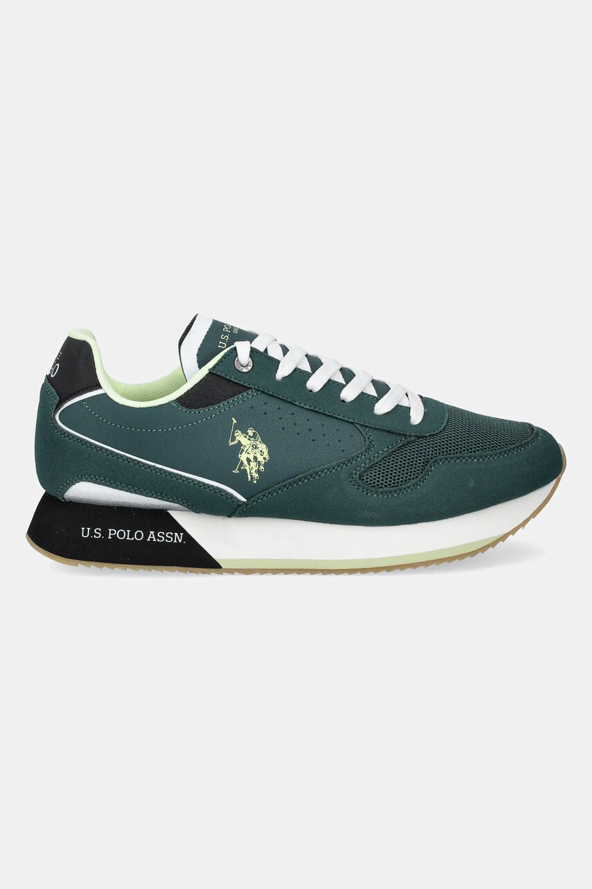 Кросівки U.S. Polo Assn. NOBIL003M/5HY9 чоловічі колір зелений NOBIL