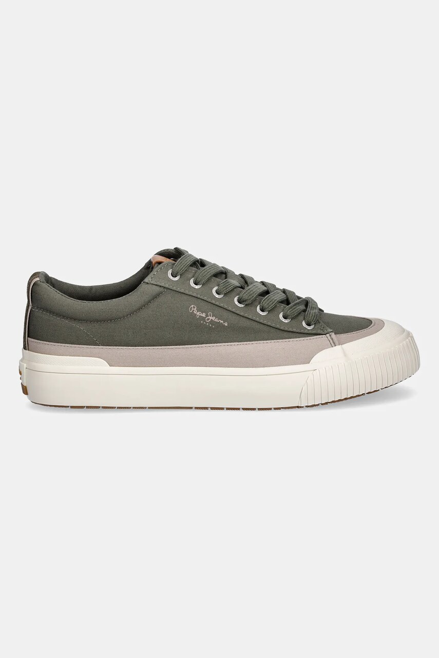 Кеди Pepe Jeans BEN WASH M колір зелений PMS31075