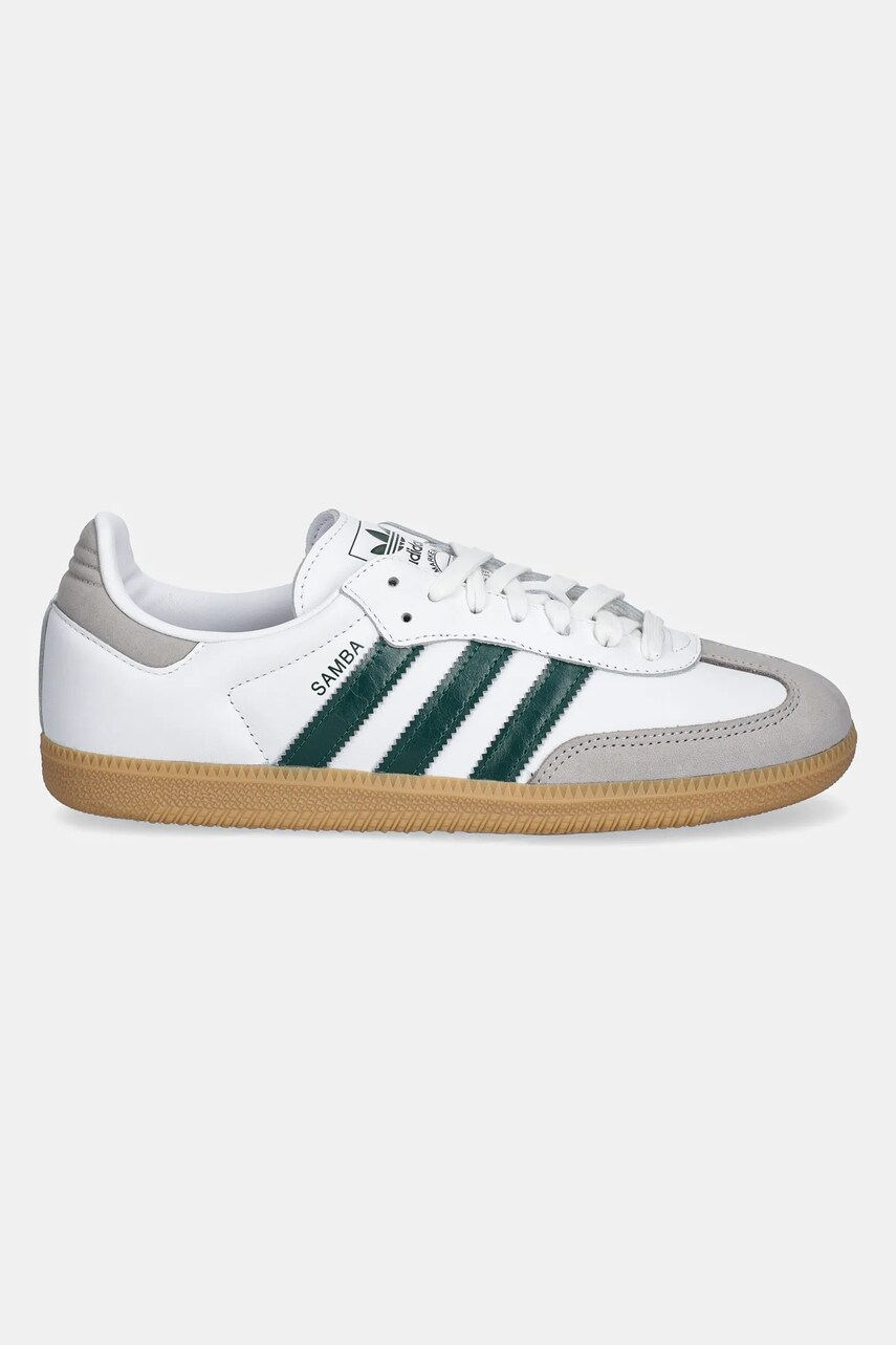 Шкіряні кросівки adidas Originals Samba OG колір білий JI2724