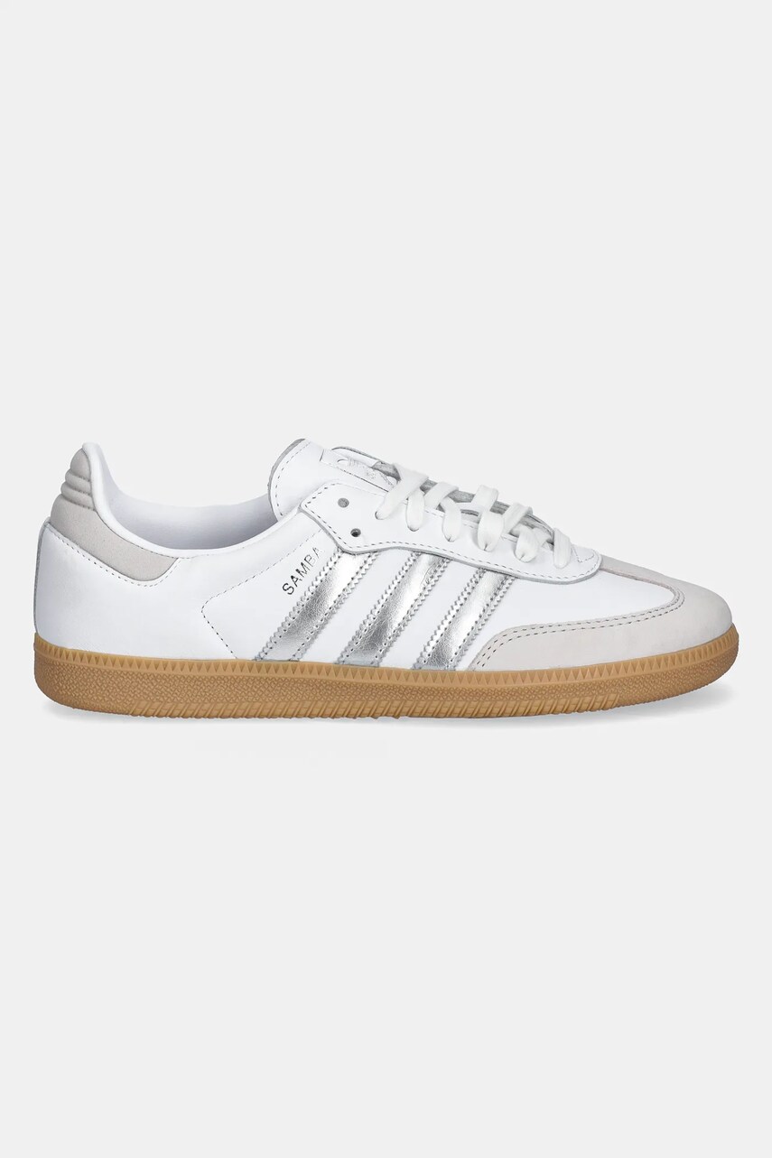 Шкіряні кросівки adidas Originals Samba OG колір білий JI2725