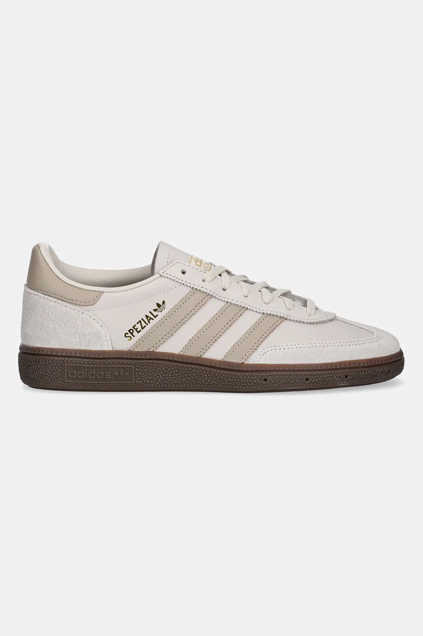 Шкіряні кросівки adidas Originals Handball Spezial W колір сірий JI2644