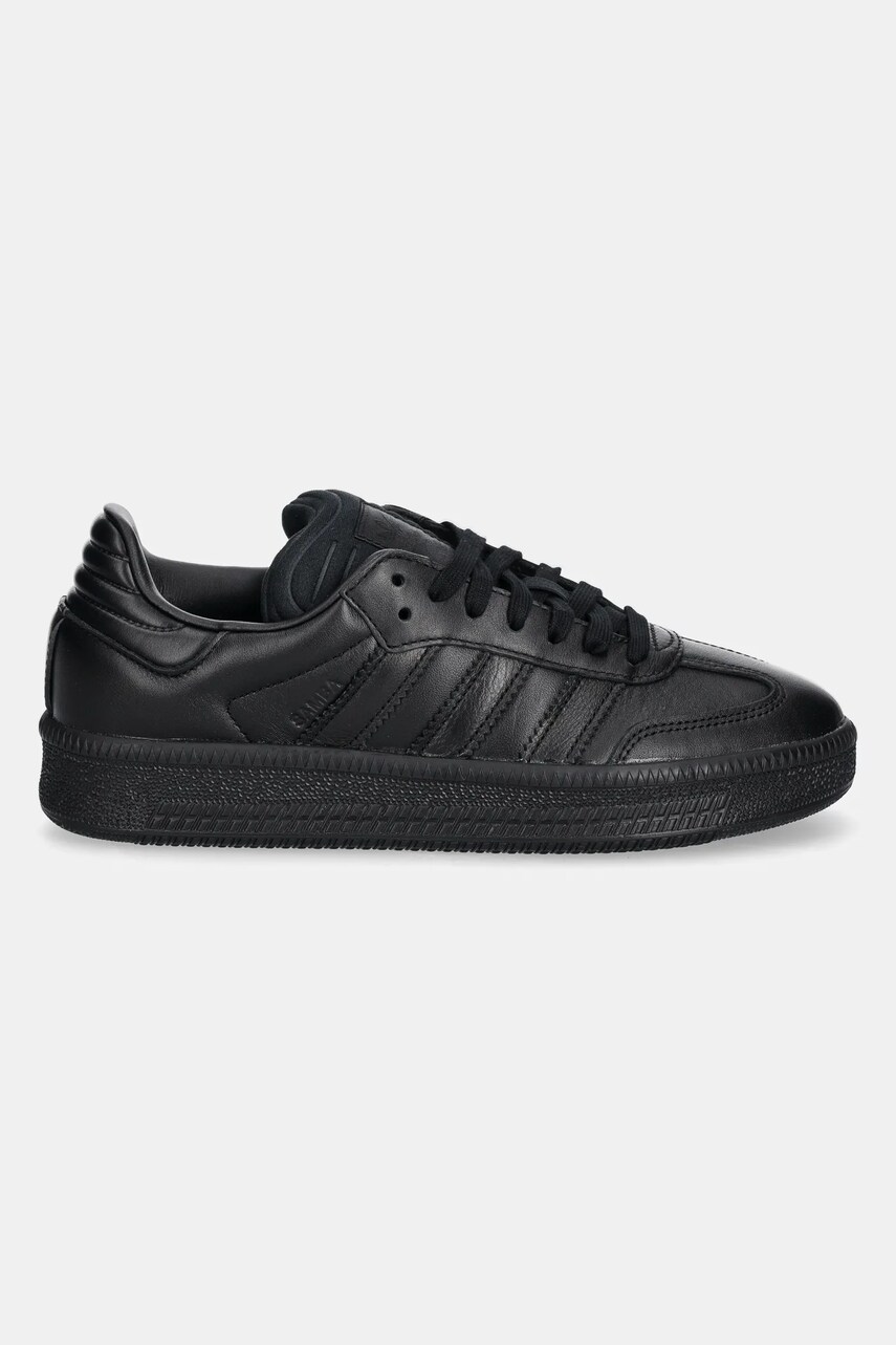 Шкіряні кросівки adidas Originals Samba XLG колір чорний JI3195