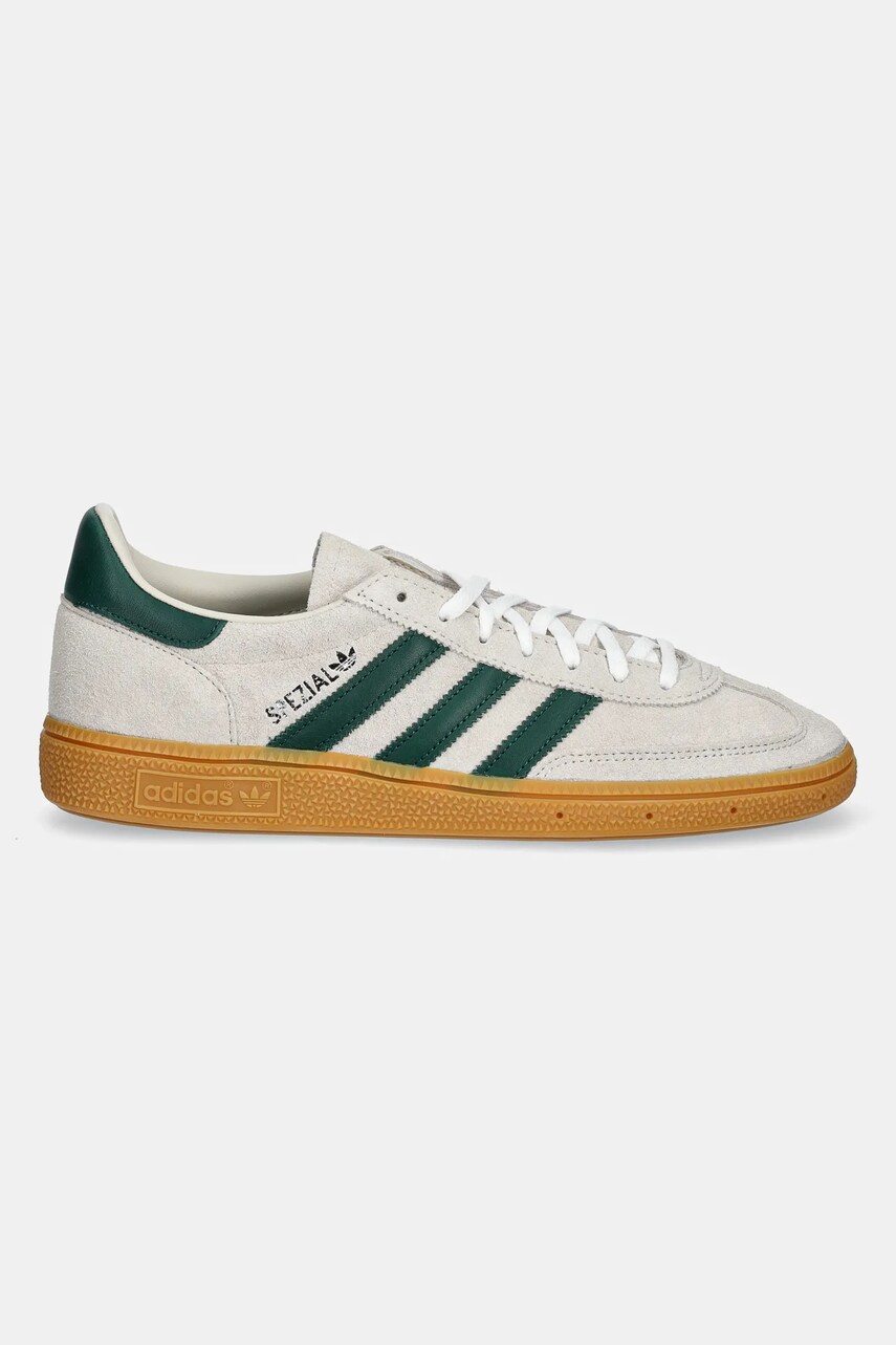 Замшеві кросівки adidas Originals Handball Spezial W колір сірий JS0242