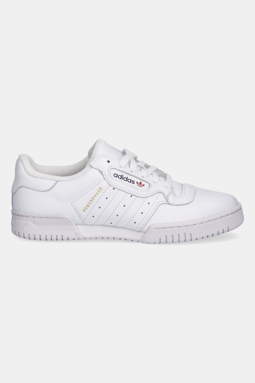 Шкіряні кросівки adidas Originals Powerphase колір білий JH5481