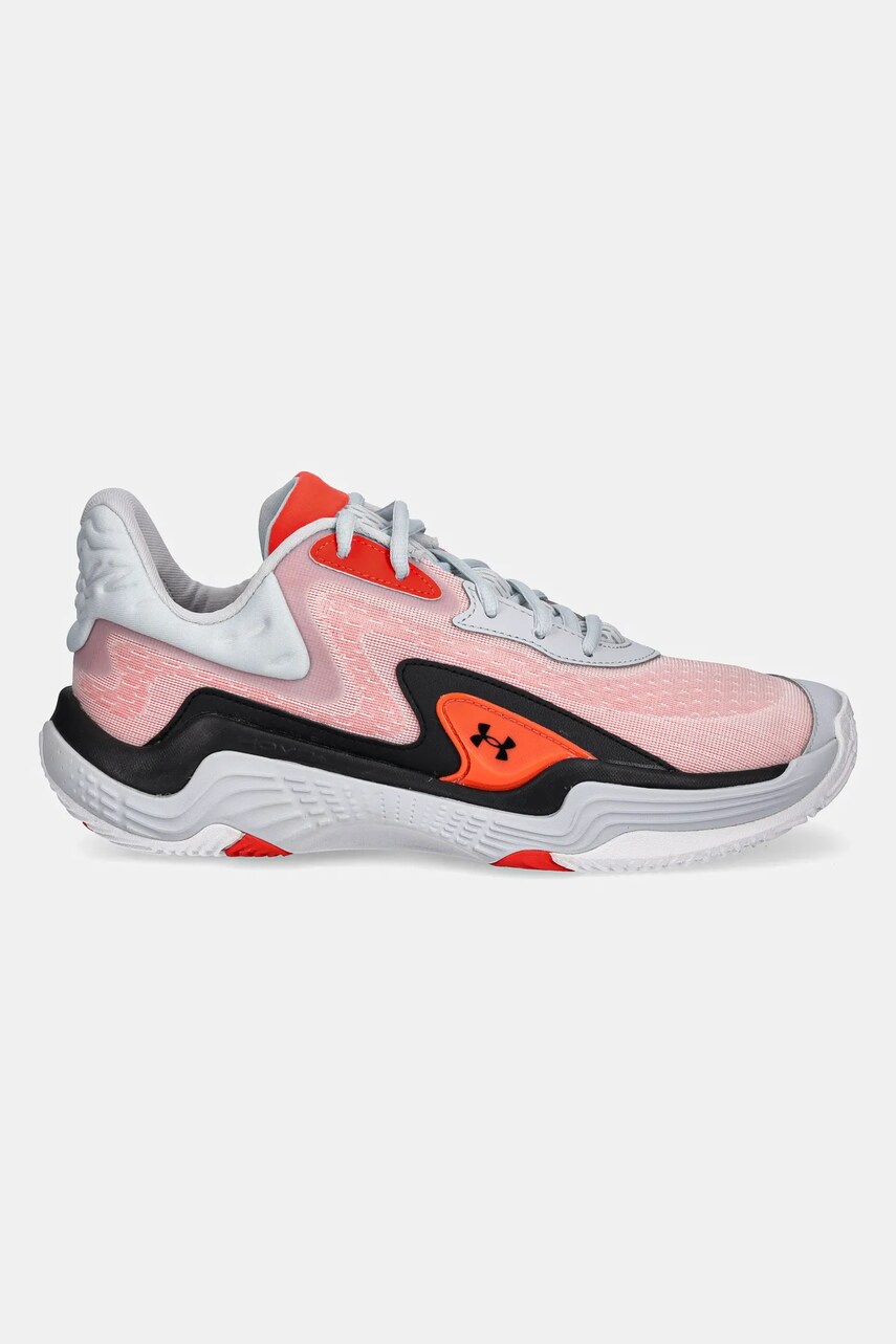 Купити Взуття для баскетболу Under Armour Spawn 7 колір помаранчевий 3028461 – головне зображення