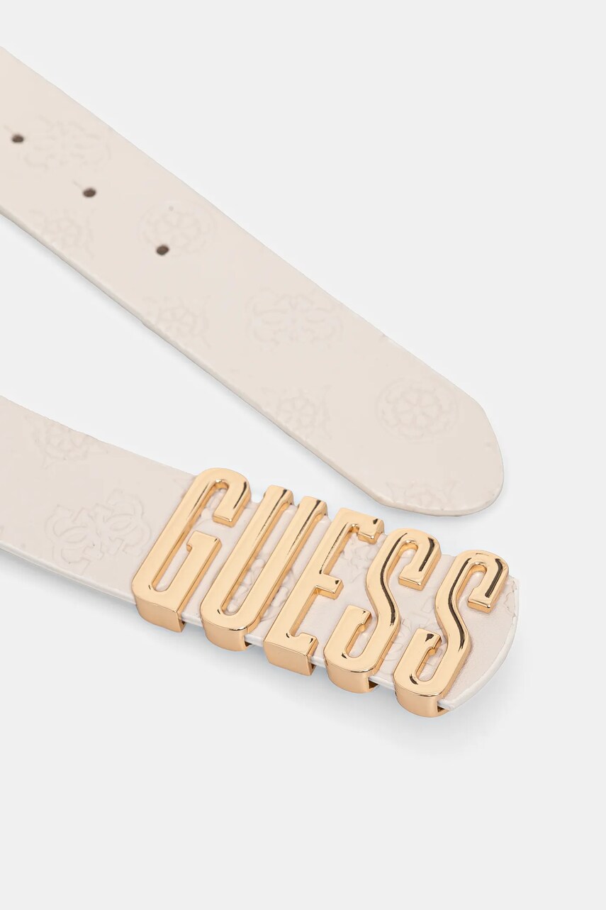 Ремінь Guess GERTY жіночий колір бежевий BW9196 P5135