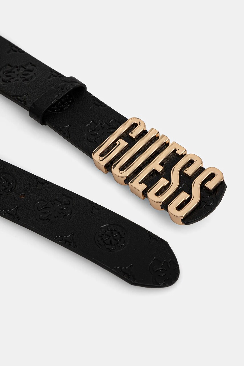 Ремінь Guess GERTY жіночий колір чорний BW9196 P5135