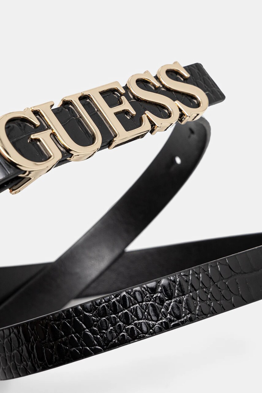 Ремінь Guess SYLVYE жіночий колір чорний BW9206 P5120