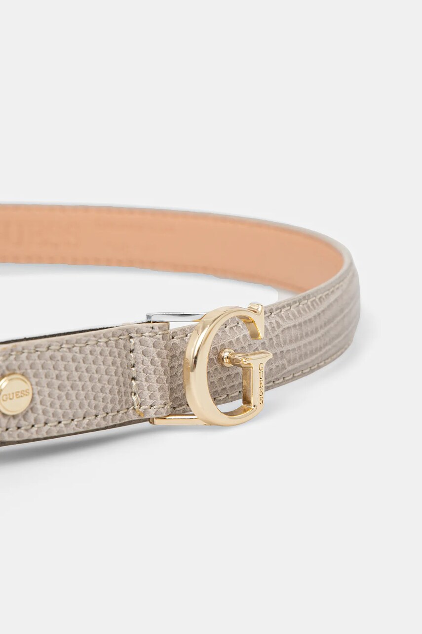 Ремінь Guess ORLINA жіночий колір сірий BW9209 P5120