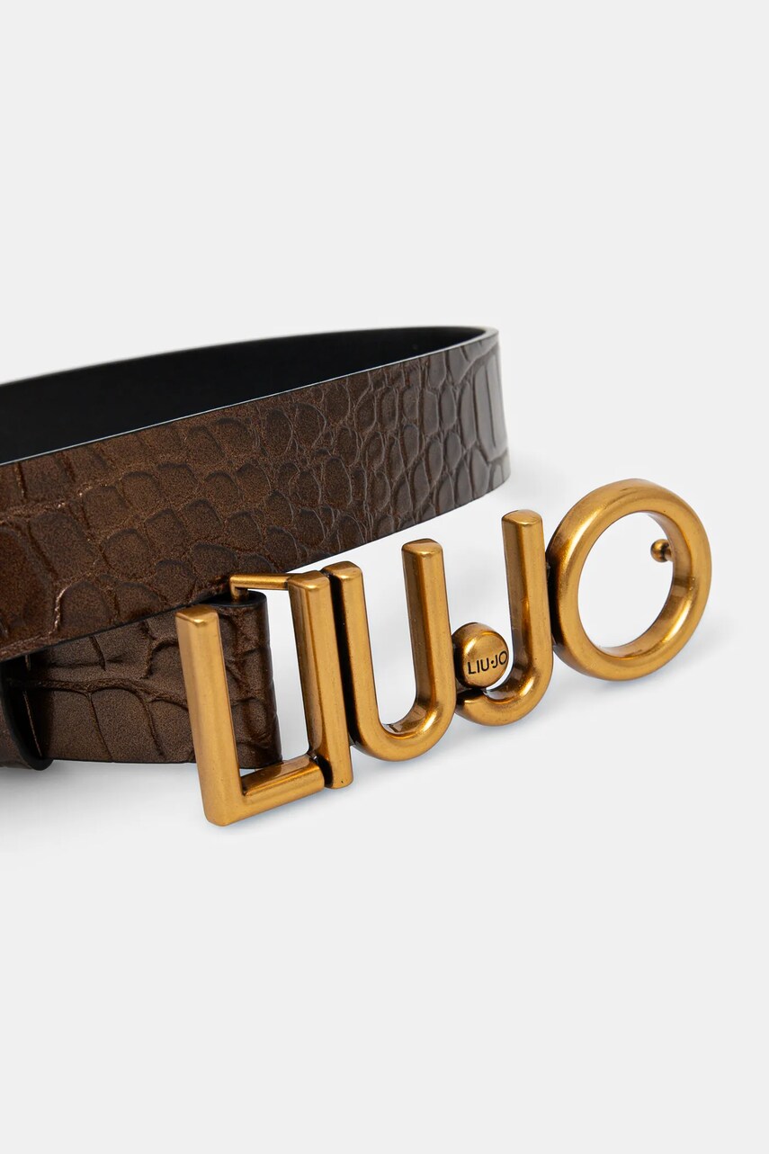 Ремінь Liu Jo жіночий колір коричневий AA5233 E0983