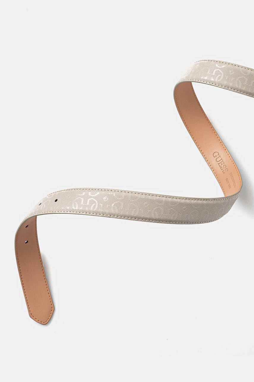 Ремінь Guess BETULA жіночий колір бежевий BW9225 P5230