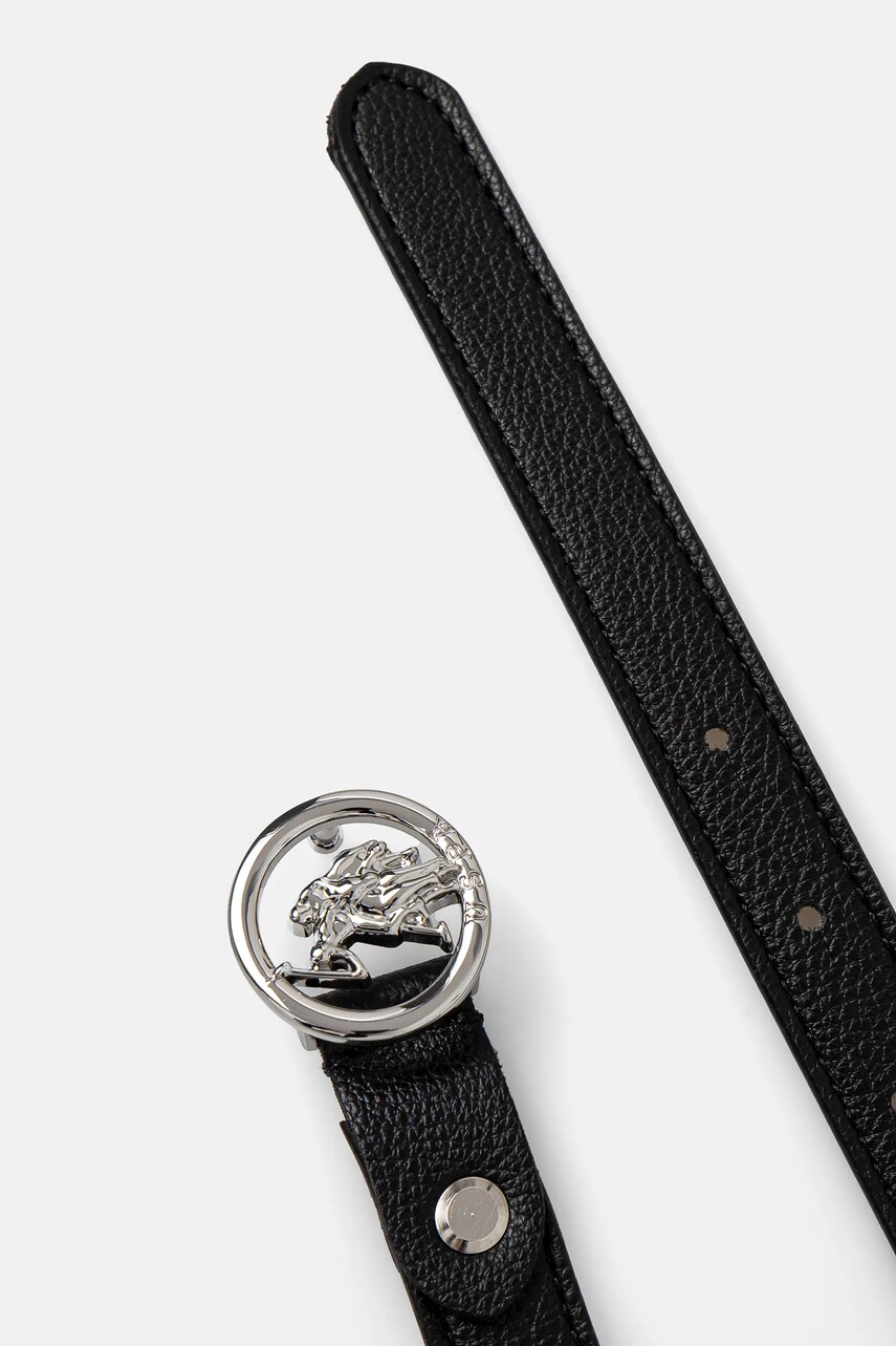 Ремінь U.S. Polo Assn. Gardena жіночий колір чорний AEUGC2636WB4