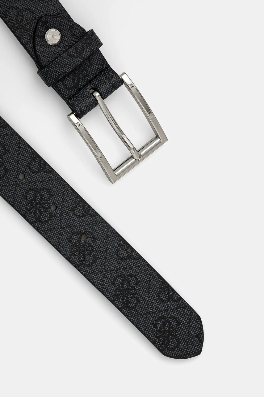 Ремінь Guess чоловічий колір чорний BMANLO P5135