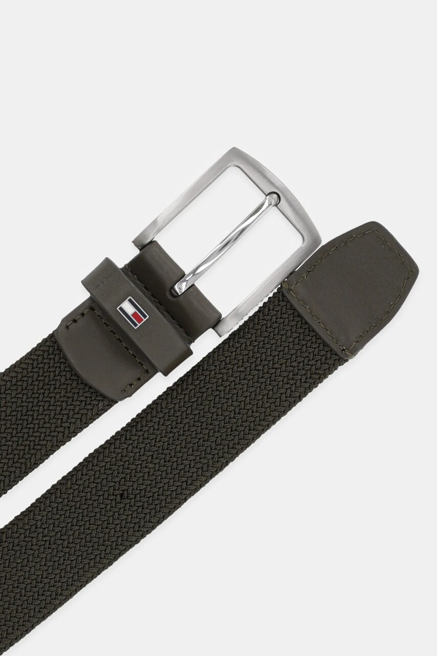 Ремінь Tommy Hilfiger чоловічий колір зелений AM0AM13354