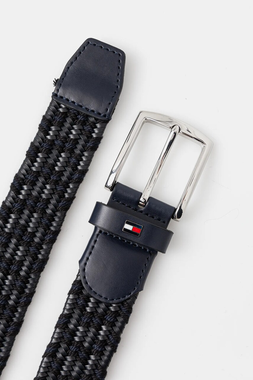 Ремінь Tommy Hilfiger чоловічий колір синій AM0AM13375