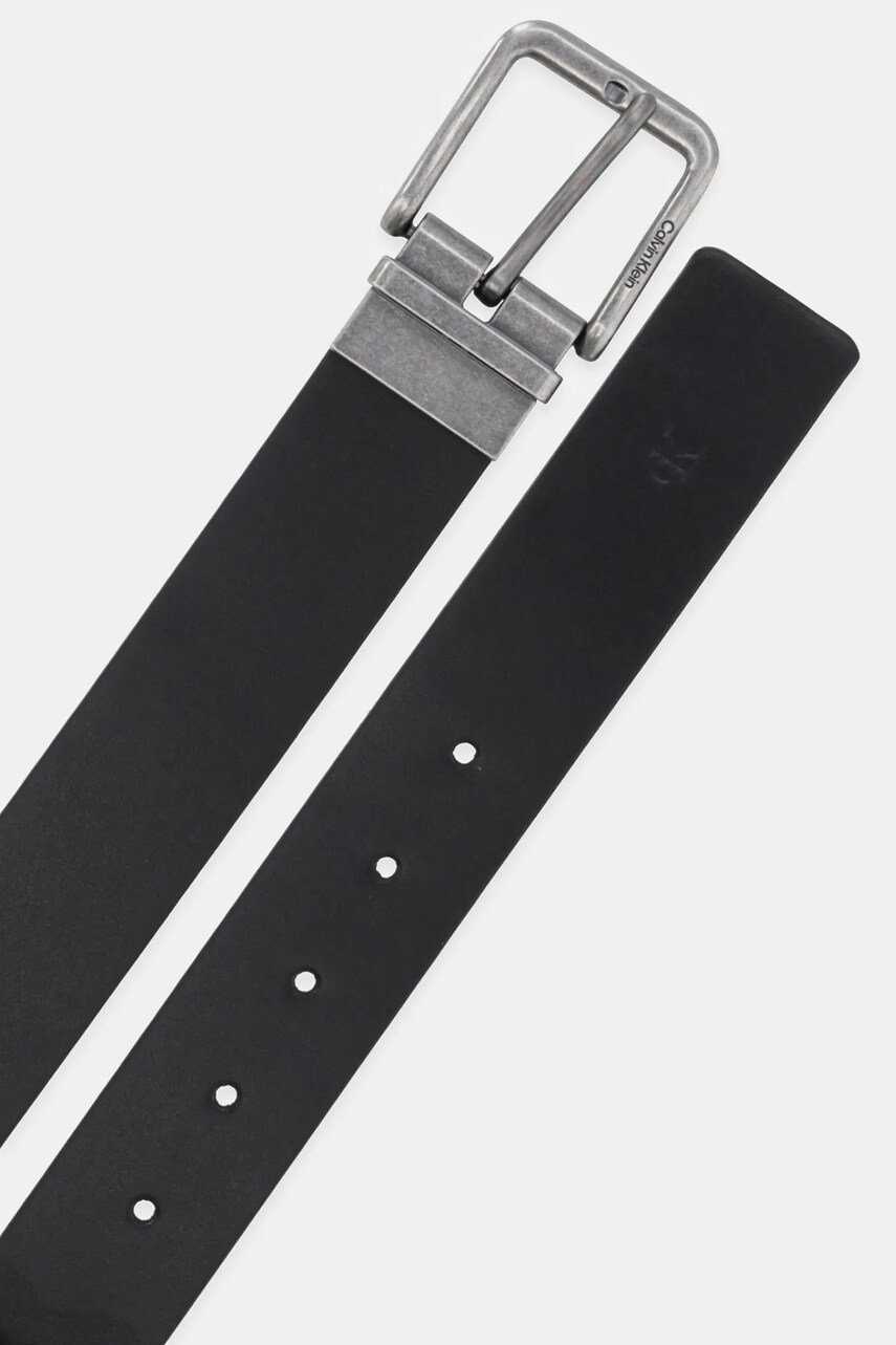 Двосторонній ремінь Calvin Klein Jeans чоловічий колір чорний LV04G7029G