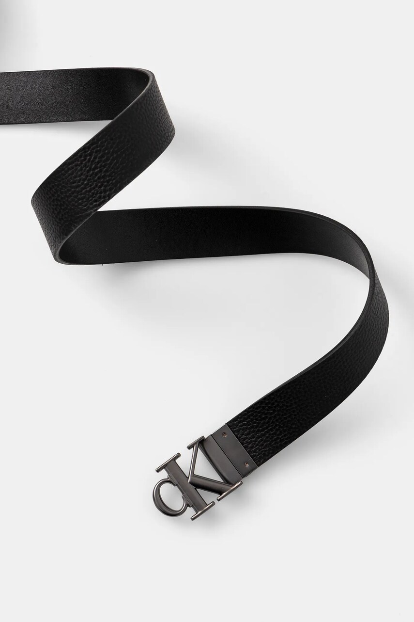 Двосторонній ремінь Calvin Klein Jeans чоловічий колір чорний LV04G7002G
