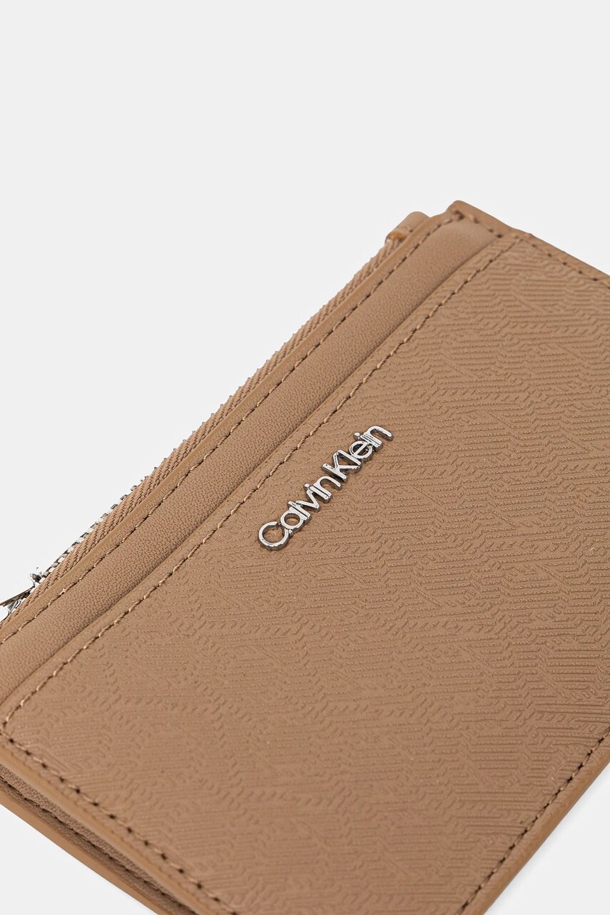 Гаманець Calvin Klein жіночий колір бежевий K60K612827
