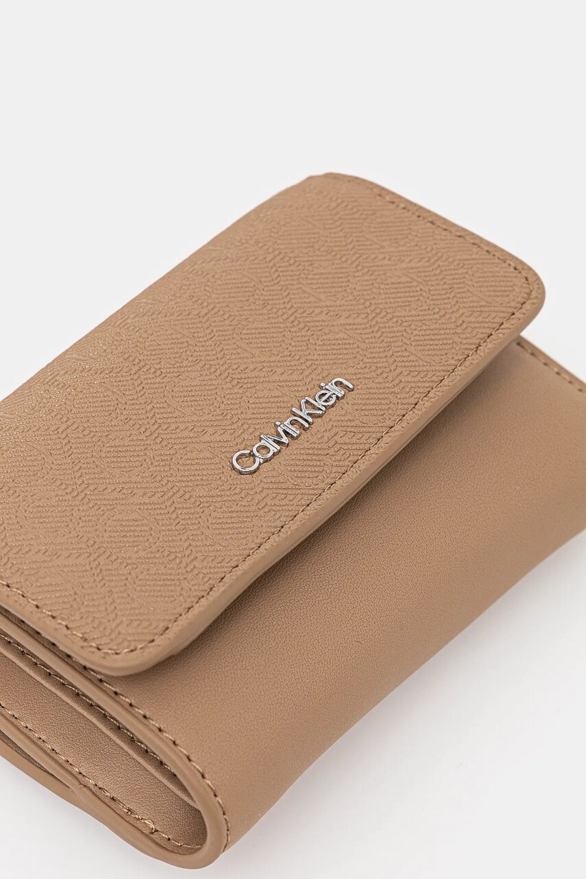 Гаманець Calvin Klein жіночий колір бежевий K60K612829
