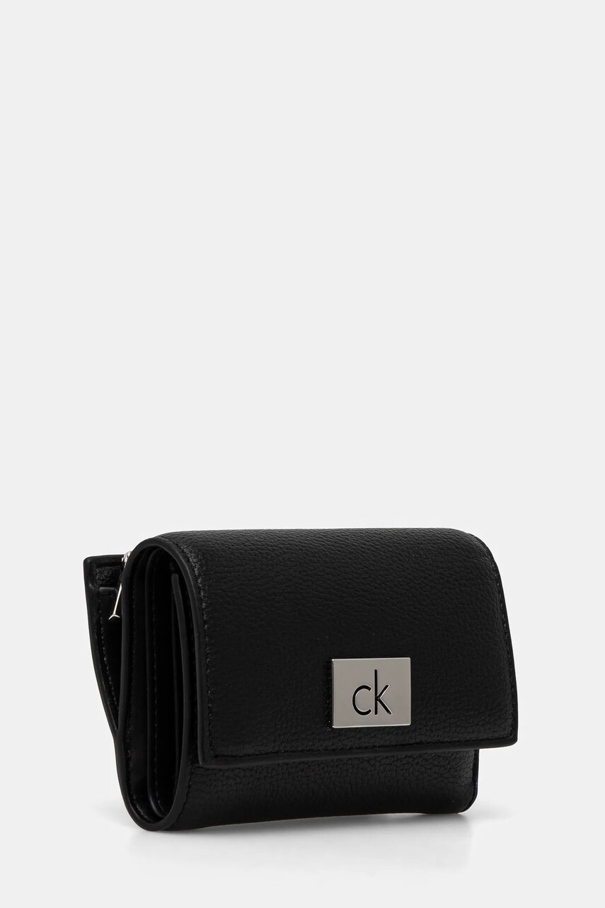 Гаманець Calvin Klein жіночий колір чорний K60K612834