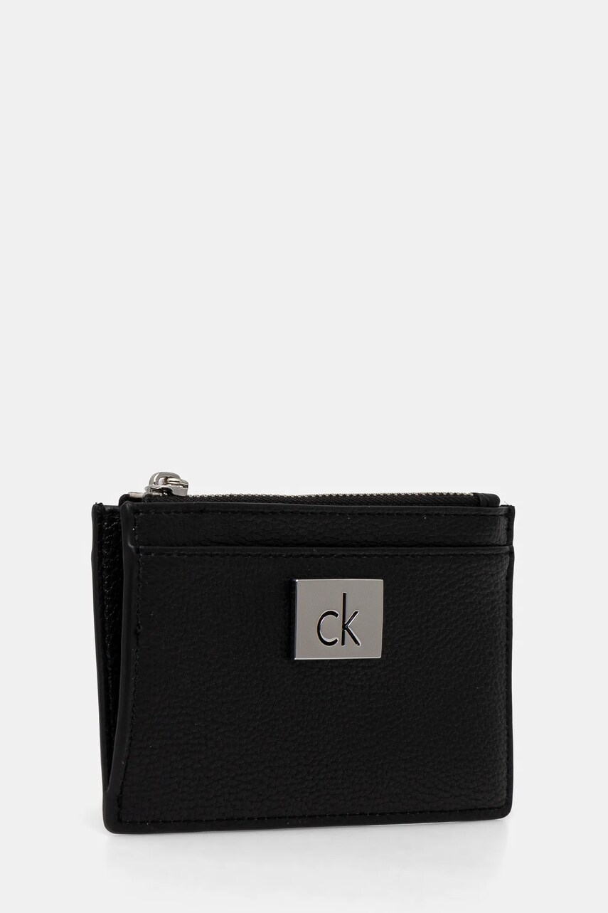 Гаманець Calvin Klein жіночий колір чорний K60K612837