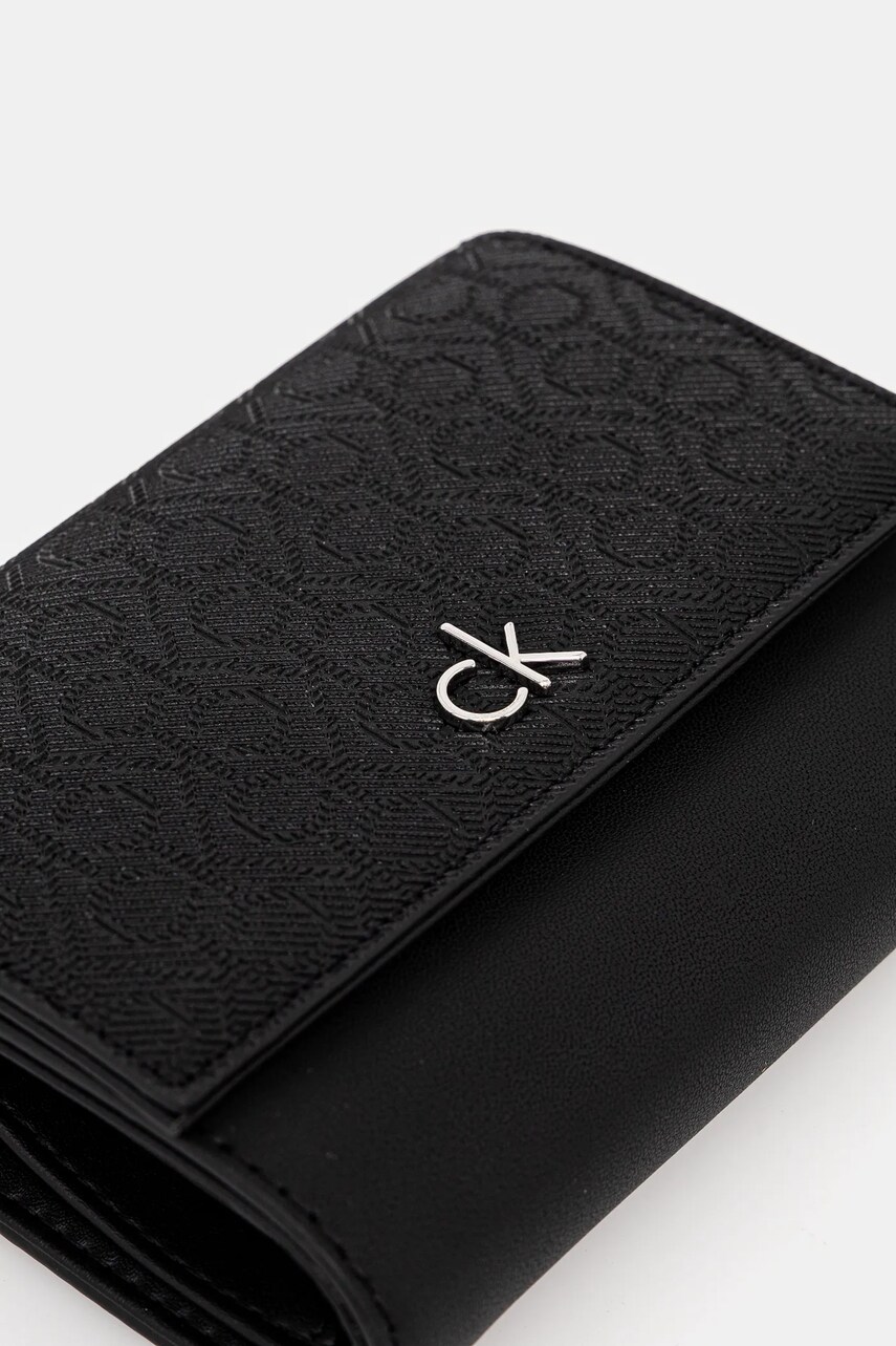Гаманець Calvin Klein жіночий колір чорний K60K612841