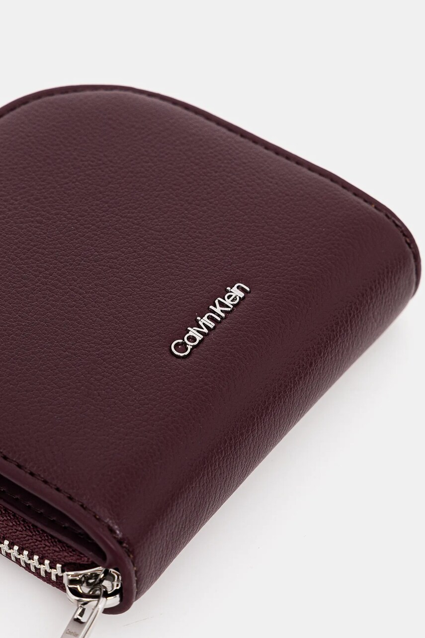 Гаманець Calvin Klein жіночий колір бордовий K60K612843
