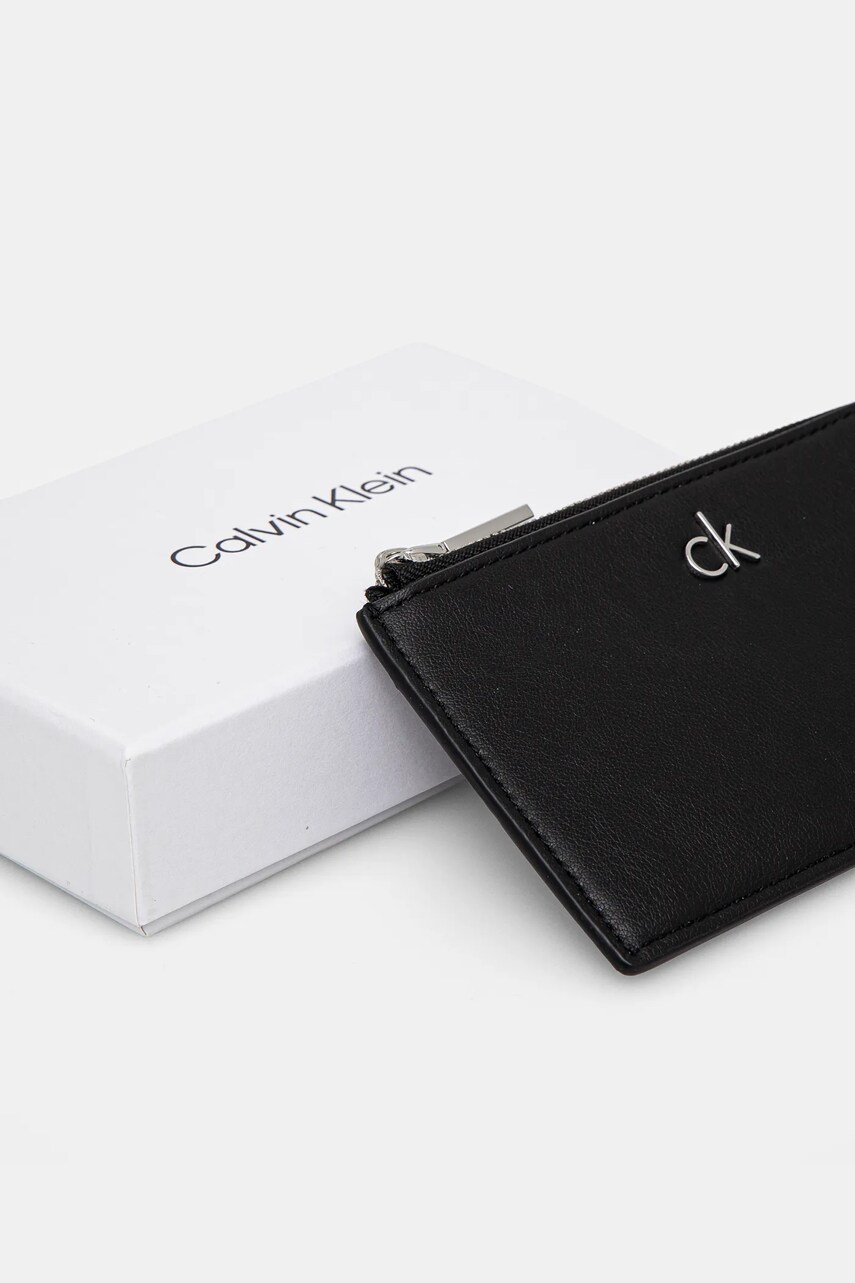 Гаманець Calvin Klein жіночий колір чорний K60K612848
