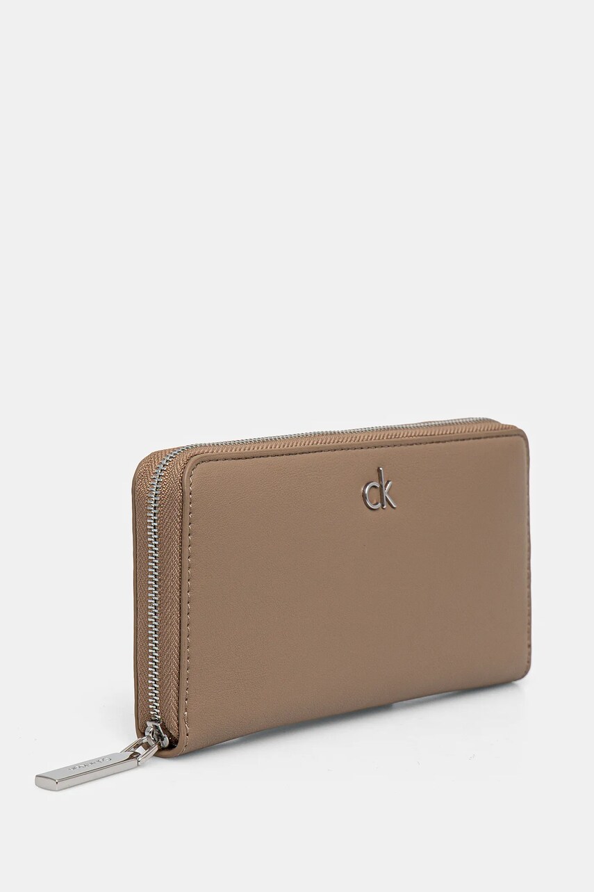 Гаманець Calvin Klein жіночий колір бежевий K60K612850