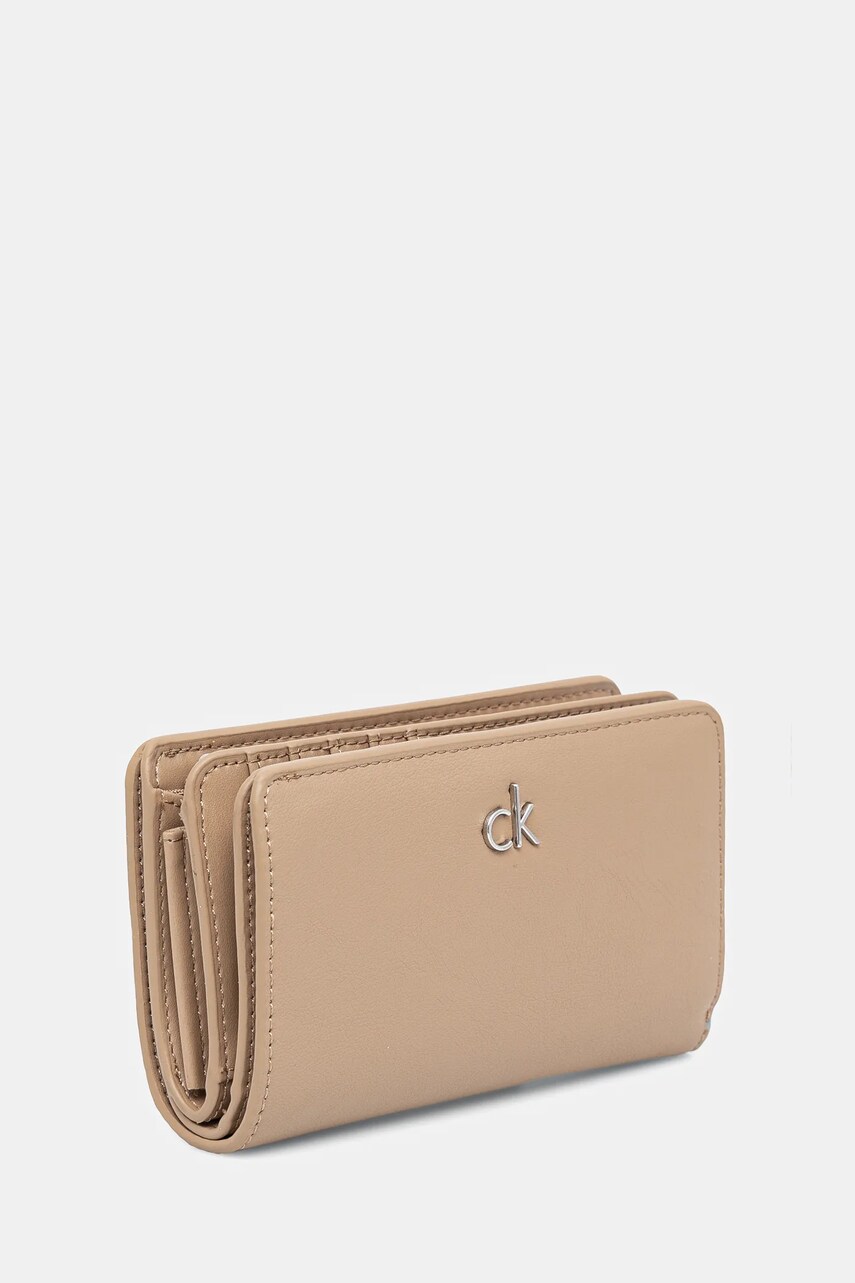 Гаманець Calvin Klein жіночий колір бежевий K60K613075