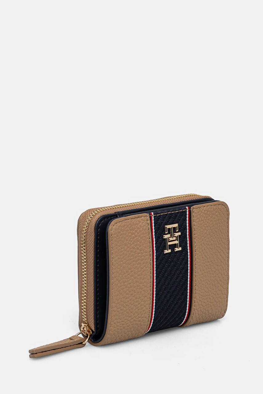 Гаманець Tommy Hilfiger жіночий колір бежевий AW0AW16924