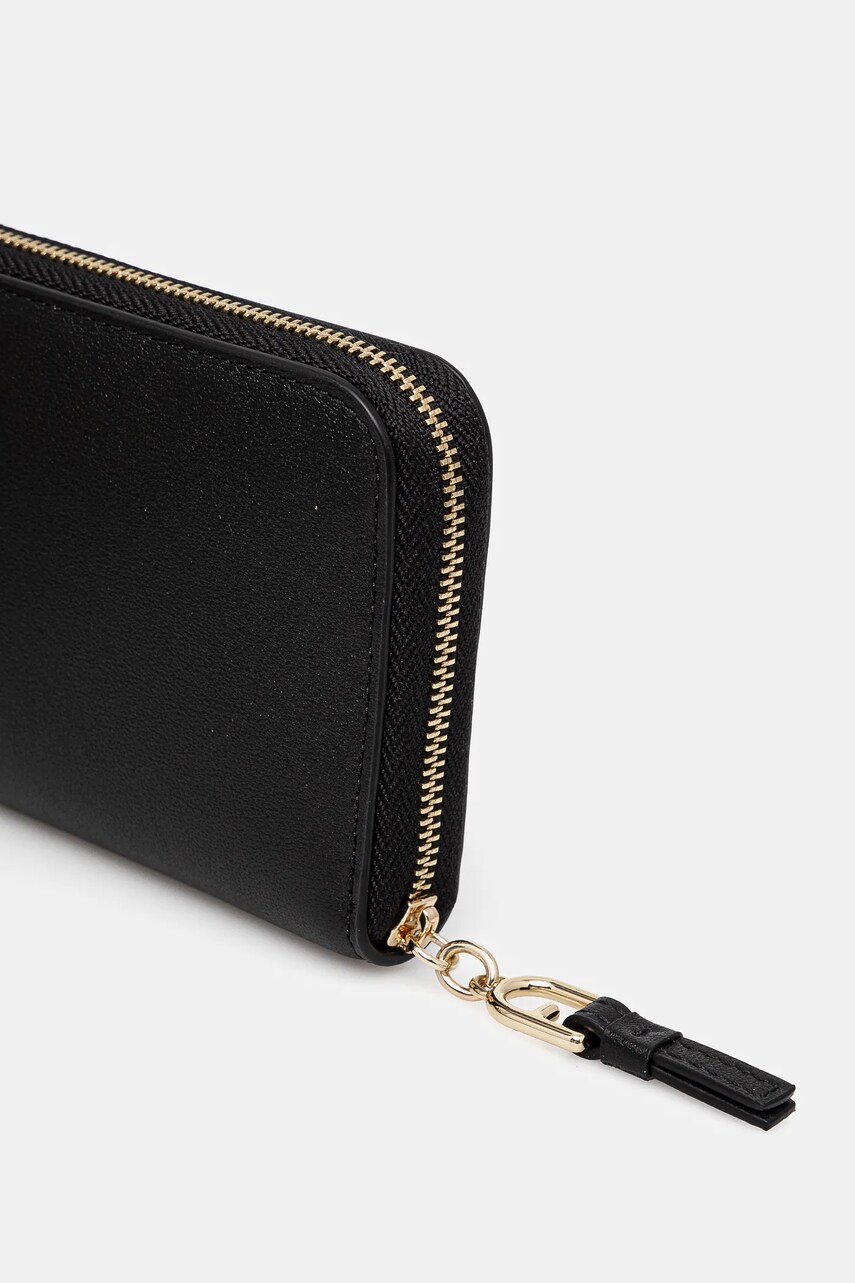 Шкіряний гаманець Furla жіночий колір чорний WP00450 BX2045 O6000