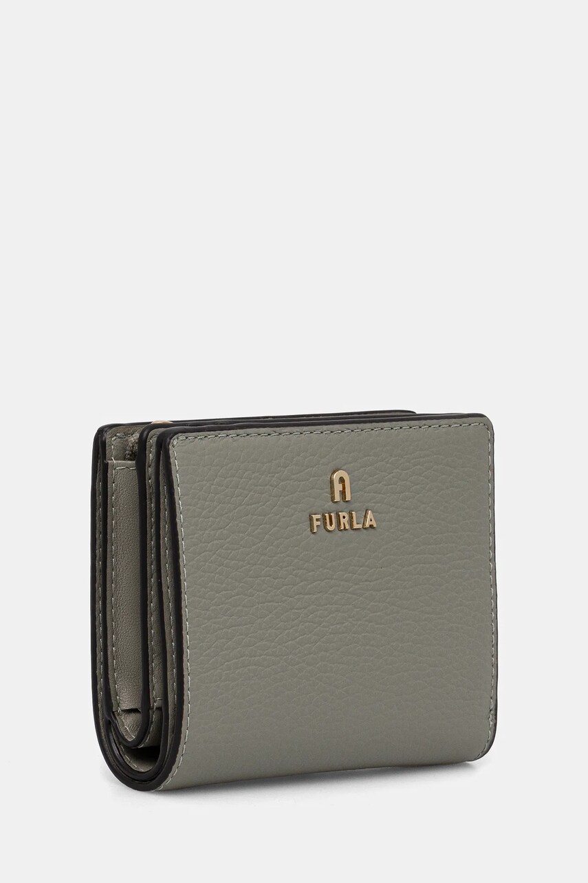 Шкіряний гаманець Furla жіночий колір зелений WP00307 HSF000 AG700