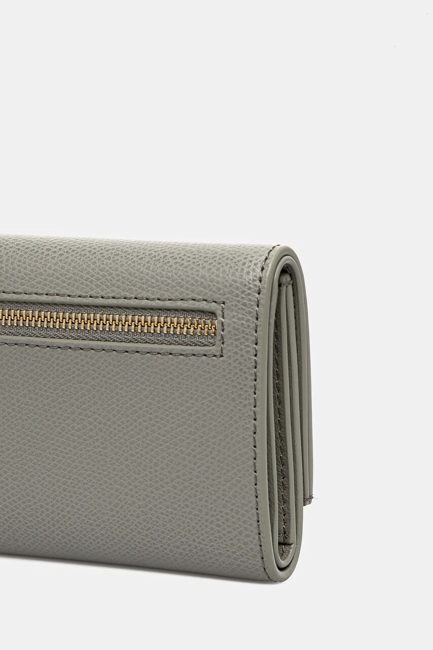 Шкіряний гаманець Furla жіночий колір сірий WP00225 ARE000 AG700