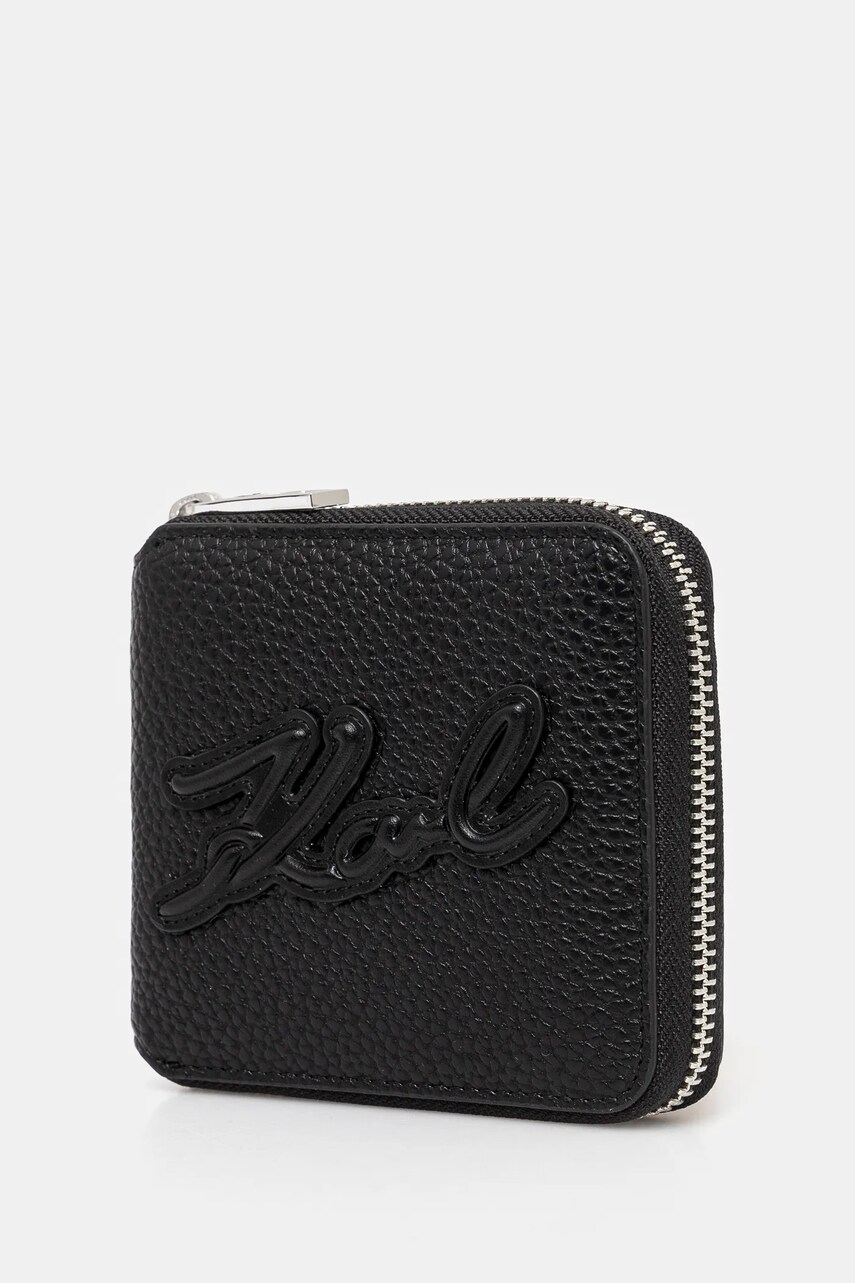 Гаманець Karl Lagerfeld жіночий колір чорний A1W32054