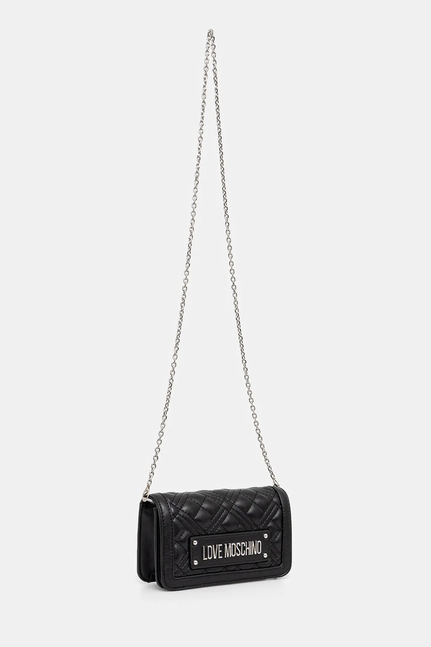 Клатч Love Moschino колір чорний JC5681PP1