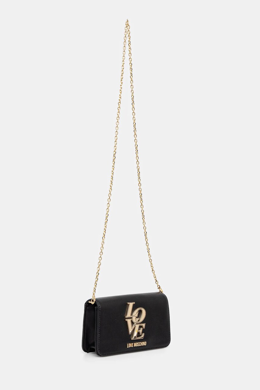 Клатч Love Moschino колір чорний JC5663PP1