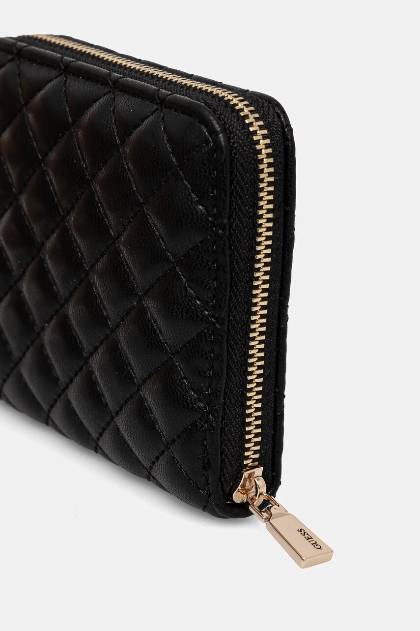 Гаманець Guess ECO RIANEE жіночий колір чорний SWQG95 41137