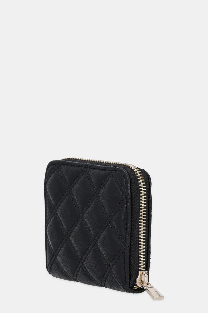 Гаманець Guess GIULLY жіночий колір чорний SWQG87 48137
