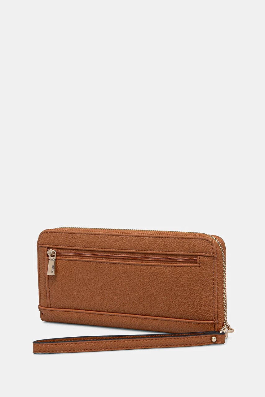 Гаманець Guess LAUREL жіночий колір коричневий SWBG85 00146