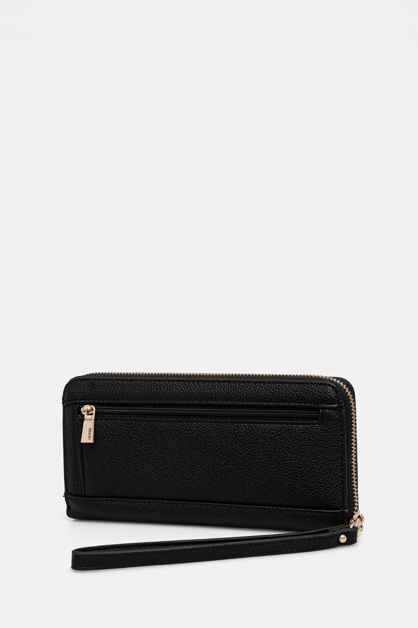 Гаманець Guess LAUREL жіночий колір чорний SWBG85 00146