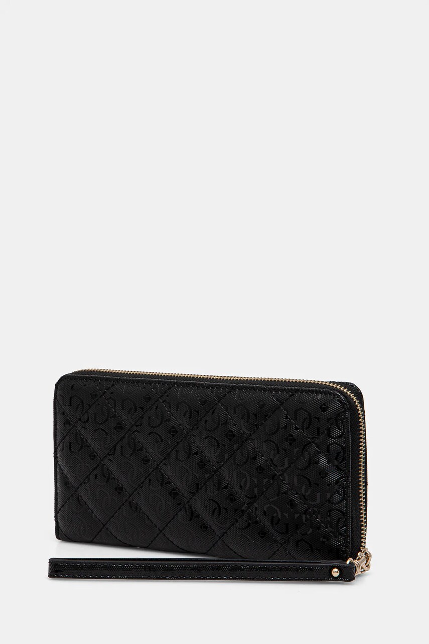 Гаманець Guess LAUREL жіночий колір чорний SWGG85 00163