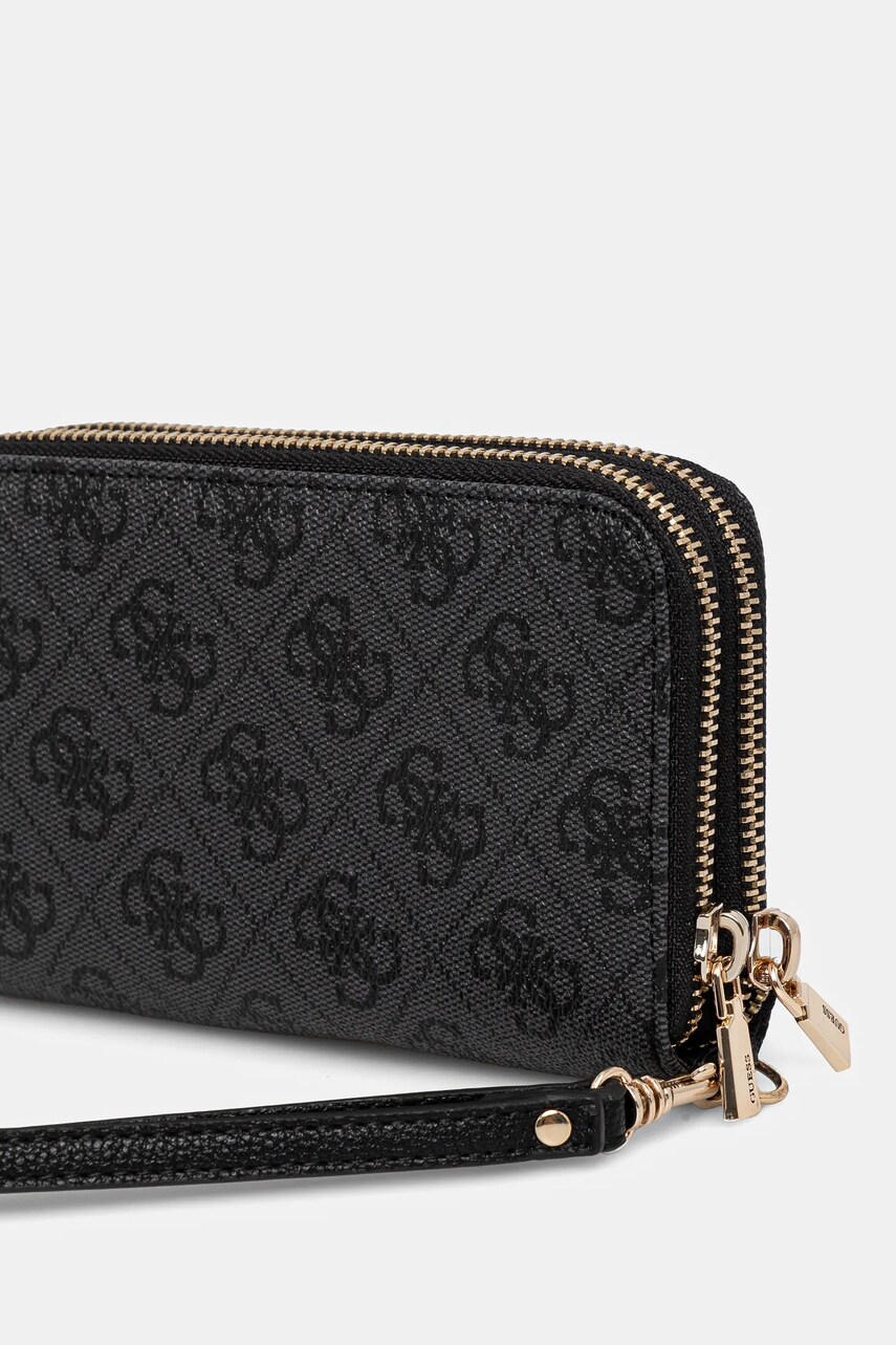 Гаманець Guess LAUREL жіночий колір сірий SWSG85 00164