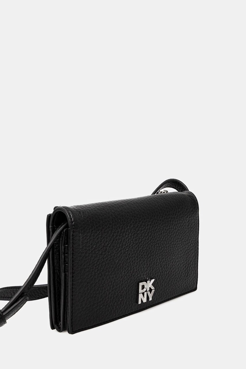 Гаманець Dkny жіночий колір чорний R445AH95