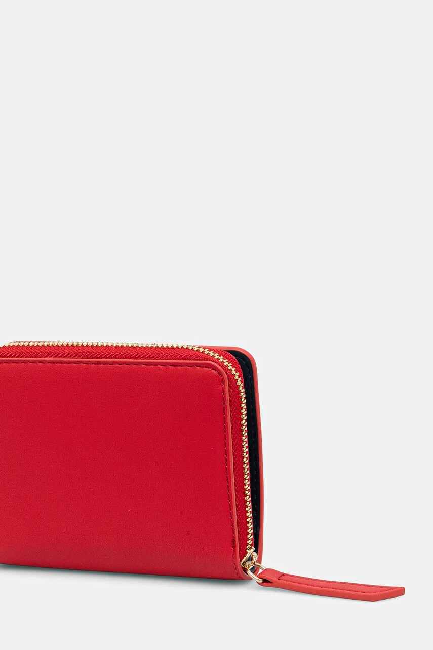 Гаманець Tommy Hilfiger жіночий колір червоний AW0AW17408